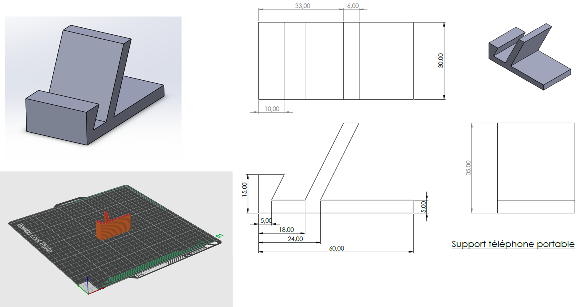Make your own phone holder project image